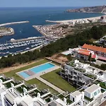 T2-marina Mar-condomínio De Luxo Nazaré