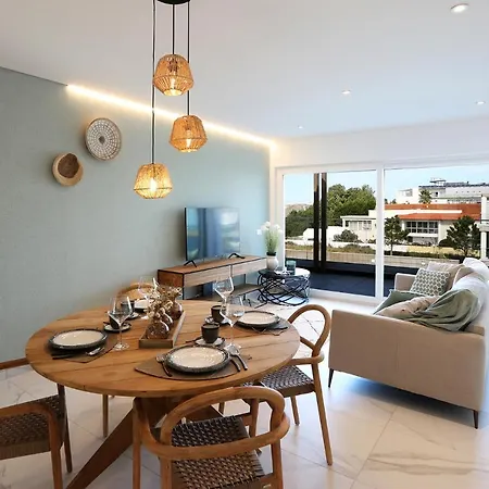 Appartement T2-marina Mar-condominio De Luxo Nazaré