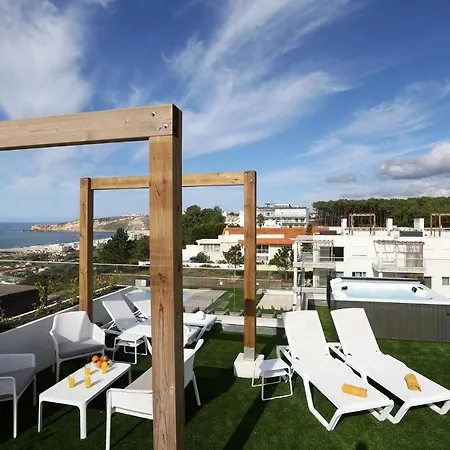 Appartement T2-marina Mar-condominio De Luxo Nazaré